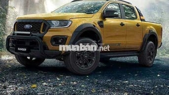 Ô tô Ford Ranger màu vàng 5 chỗ ngồi