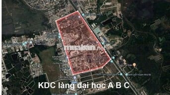 ĐẤT NỀN LÀNG ĐẠI HỌC, 5X20M, 9.1 TỶ, XÂY DỰNG TỰ DO