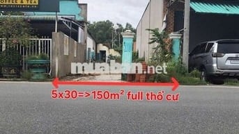 Bán đất Thái Mỹ mặt tiền TL7 149m2 (5x30) cắm ngân hàng. giá 1,6 tỷ