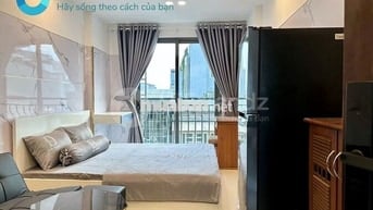 STUDIO BAN CÔNG FULL NỘI THẤT LUXURY NGAY CÔNG VIÊN LÀNG HOA
