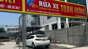 Rửa xe Toàn Hưng -  Tuyển 02 nam thợ phụ rửa xe tại số 15 Lê Hồng Phon