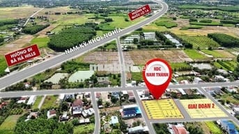 Bán đất KDC Nam Thành - Hoà Vang - Đà Nẵng  Vị trí vàng trên trục Nam