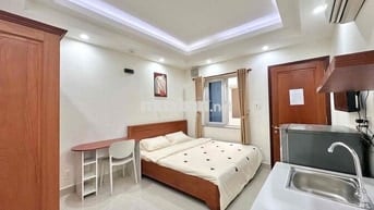 🔥Cho Thuê Trọ Studio full nội thất thang máy cửa sổ trời🔥