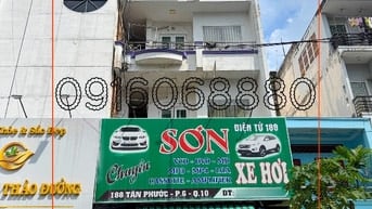 BÁN NHÀ MẶT TIỀN : 188 TÂN PHƯỚC - P. 6 - Q. 10 - TPHCM