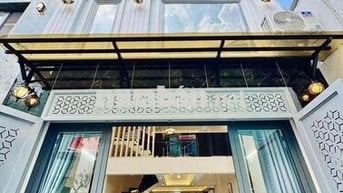 NHÀ HẺM XE HƠI, 1 trệt 3 lầu, 4tỷ990 ĐƯỜNG TRẦN BÌNH TRỌNG - GÒ VẤP