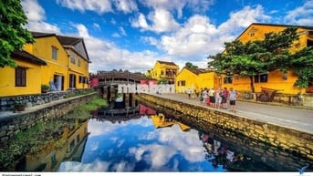 Mặt tiền Phan Chu Trinh phố cổ Hội An