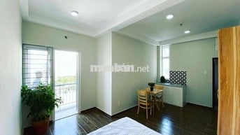 Cho thuê căn hộ Studio Ban công Q4 gần ĐH Luật, ĐH Nguyễn Tất Thành