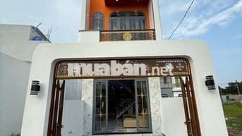 Nhà Mới 100% .. SHR Sau Lưng Siêu Thị Coomart Cần Giuộc