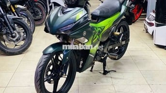 XE MÁY THỊNH PHÁT - EXCITER 155 XANH BỘ ĐỘI LƯỚT