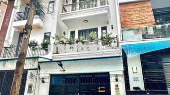 Cho thuê nhà hẻm 10m Bình Lợi, DT: 4,5x20m. Hầm Trệt 2 lầu ST