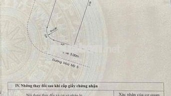 Bán 2 Lô Đôi MT Lý Chính Thắng Hoà Minh Liên Chiểu
