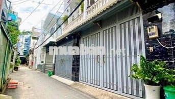 LÊN SÀN EM CHÂN DÀI 4 TẦNG NHÀ ĐẸP HẺM XE HƠI THÔNG LÊ ĐỨC THỌ GÒ VÂP