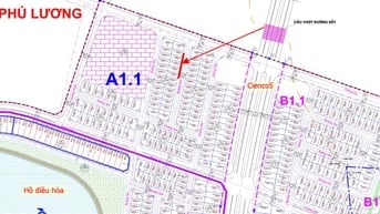 án biệt thự A1.1 – BT3 Khu đô thị Thanh Hà – DT 200m – Hướng Đông – Đư