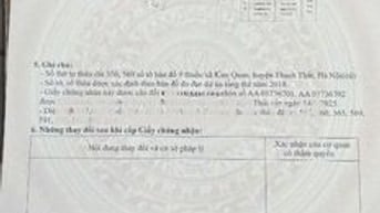 Bán đất chính chủ tại thạch thất