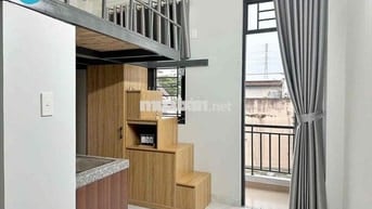 Cho thuê Căn Hộ Có Gác Gần CV Làng Hoa Lê Văn Thọ 30m2 Full Nội Thất