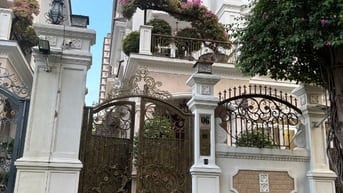 Villa đẹp-độc-đỉnh cấp sang chảnh Q7, phong cách Âu, 15❌26, 5 tầng