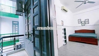 Phòng TÁCH BẾP + BANCOL cho thuê ngay CMT8 Q3 gần toà nhà VIETTEL 25m2