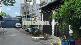 Bán nhà 2 tầng 6,20 x 14,đường nhựa 6m Khu Dân cư Bà Điểm