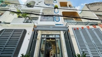 Nhà 3,1 x 15 đúc 1 trệt 3 lầu quang Trung phường 10 gò vấp 
