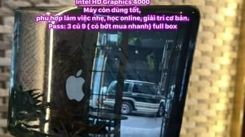 Macbook Air 13 MID 2012 full box giá hạt dẻ 
