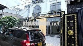 Bán nhà đẹp ngang 9x10m, 4 tầng, sân vườn, hxh 8m Emart Phan Huy Ích
