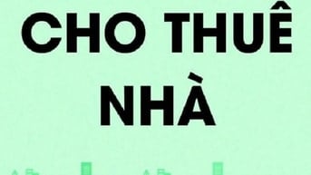 Cho thuê nhà 3,5 tầng, trong ngõ số 6 Lý Văn Phức, phường Ô Chợ Dừa