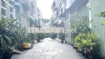 BÁN NHÀ ĐẸP 4 TẦNG, HẺM XE HƠI 4M,56M², SÁT CV LÀNG HOA LÊ VĂN THỌ