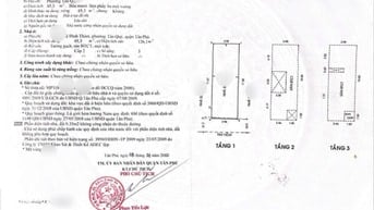 CHÍNH CHỦ BÁN - LÊ ĐÌNH THÁM - 3 TẦNG - DT 45.3m2 - CHỈ 6.5 TỶ