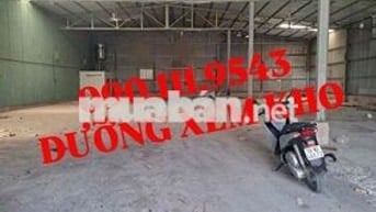 CHO THUÊ KHO 550m2 - GIÁ 30triệu - TRẦN CAO THOÁNG - ĐƯỜNG XE 10TẤN