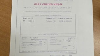 Bán Nhà : 75A Tái Thiết - P.11 - Q.Tân Bình -dt:4,5x24,5m nở hầu 5m 1L