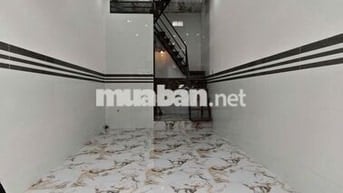 Nhà trệt lầu 4 triêụ mới 100% gần Hồ Bún Xáng