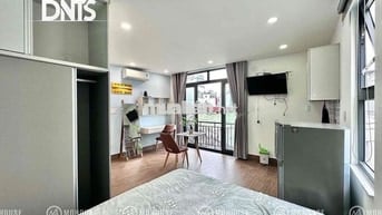 CHO THUÊ PHÒNG 35M2 Quận 1_Full Nt Máy Giặt Riêng_Balcony_Hẻm Oto