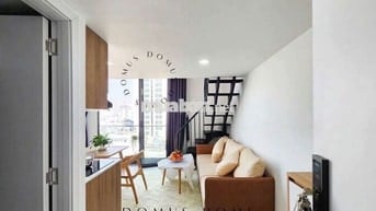 Duplex gần Lotte,cầu kênh tẻ.5p tới TDT, RMIT. Ban công full nội thất