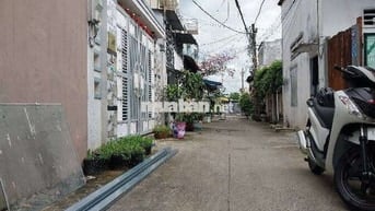 *BÁN NHÀ HƠN 100M2 THỔ CƯ,NỞ HẬU LỚN,HẺM XE HƠI,SÁT NGÃ TƯ TRUNG CHÁNH