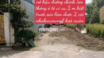 Chính chủ  gởi bán lô đất hoà phước phường hoà xuân