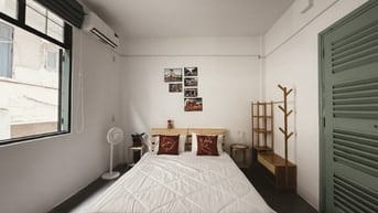 Căn hộ Vintage đầy đủ tiện nghi trung tâm Q1 giá sinh viên