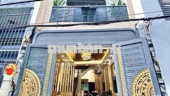 Nhà mới đẹp, P15, Huỳnh Văn Nghệ, xe hơi ngủ nhà, full nội thất, 7,99T