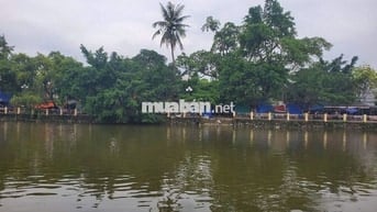Đất nền Vân Côn, Hoài Đức cũ lô góc 56m2 view 2 hồ thoáng mát