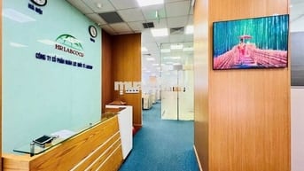Cho thuê 219 m2 văn phòng tại tòa Hateco Xuân Phương, Đầy đủ nội thất