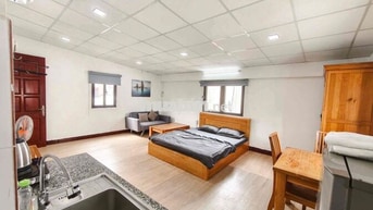 STUDIO BÌNH THẠNH FULL NỘI THẤT, 40M2 , 3 CỬA SỔ TO, DI CHUYỂNQ1 3Phút