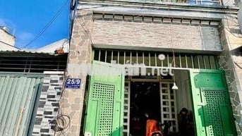 Nhà mặt tiền hẻm thông gần chợ 03 - 07 TCH Q12