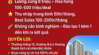 VIETCAPITAL LAND TUYỂN DỤNG SALE BĐS DỰ ÁN