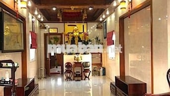 MẶT TIỀN TÔ NGỌC VÂN–Q12–100M2–5TẦNG NỘI THẤT GỖ XỊN–DÒNG TIỀN 30TR/T