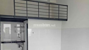 nhà trọ mới 3x6 lửng. hẻm 6m đi riêng gần lê văn quới