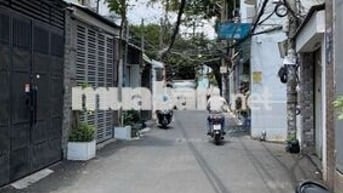 HẺM XE BEN TRƯỚC NHÀ- NHÀ CẤP 4 - 45m2 - NƠ TRANG LONG, BT - CHỈ 8 T.Ỷ