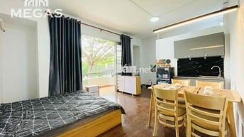 STUDIO FULL NỘI THẤT, BAN CÔNG RIÊNG NGAY VÀNH ĐAI TRONG AEON BÌNH TÂN
