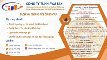 THÀNH LẬP HỘ KINH DOANH, CÔNG TY VÀ TƯ VẤN THUẾ- KẾ TOÁN