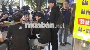 sang gấp căn tin trường đại học