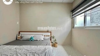 1 phòng ngủ tách bếp rộng 40m2 full nội thất ngay chùa nghệ sĩ