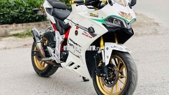GPX DEMON 150 MÀU TRÁNG DÁN XE CHẠY KHOẺ CỰC BỐC